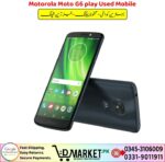 Motorola Moto G6 Play Used Mobile Price In Pakistan