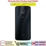 Motorola Moto G6 Play Used Mobile Price In Pakistan