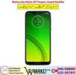 Motorola Moto G7 Power Used Mobile Price In Pakistan