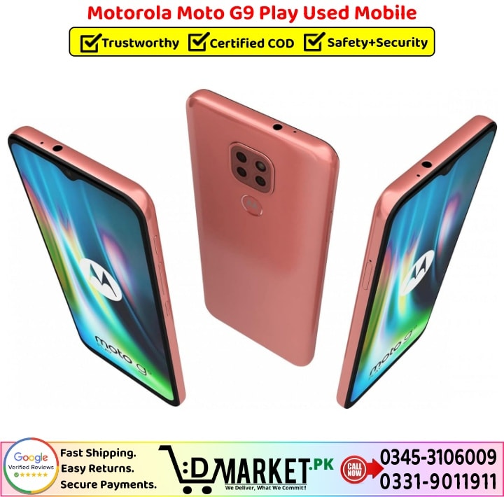 Motorola Moto G9 Play Used Price In Pakistan