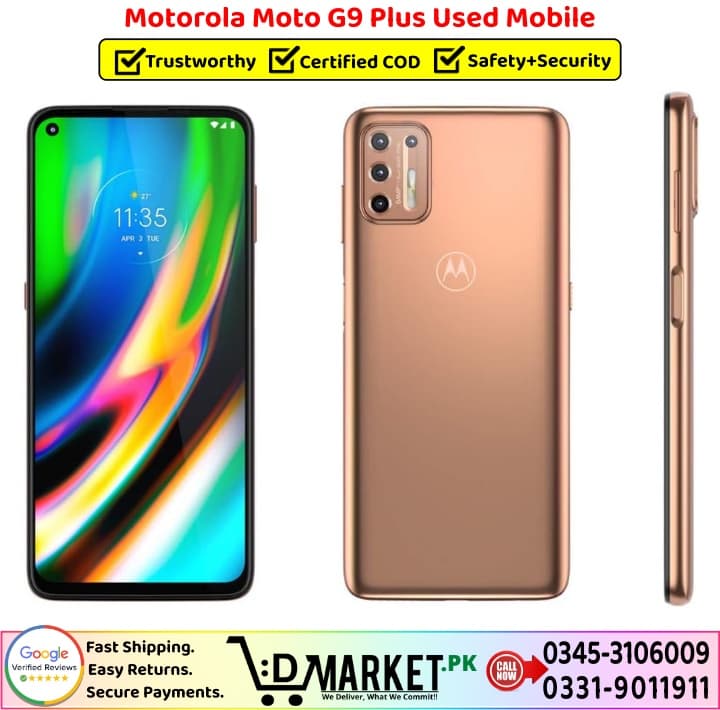 Motorola Moto G9 Plus Used Price In Pakistan