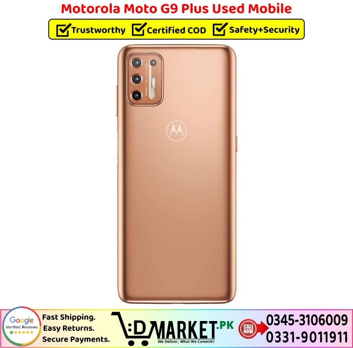 Motorola Moto G9 Plus Used Price In Pakistan