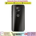 Motorola Moto X4 Used Price In Pakistan