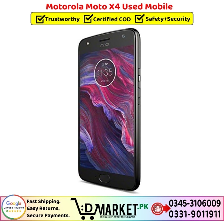Motorola Moto X4 Used Price In Pakistan