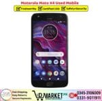 Motorola Moto X4 Used Price In Pakistan