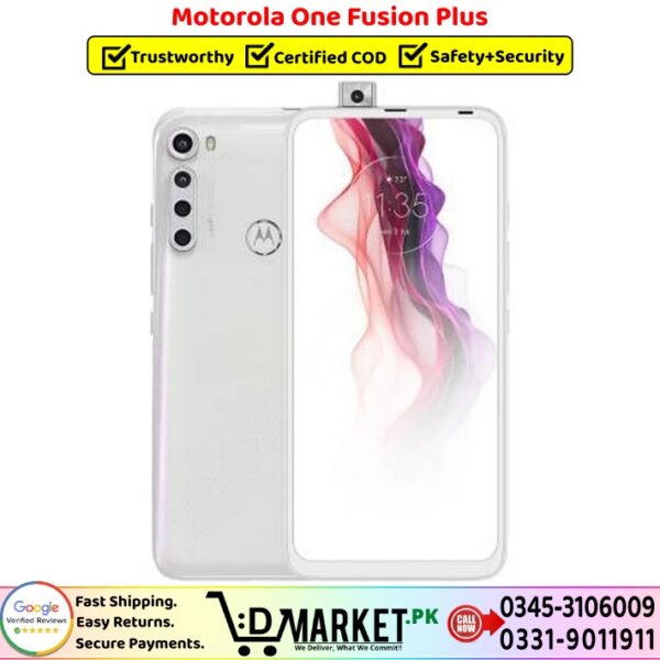 Motorola One Fusion Plus Used Price In Pakistan