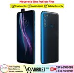 Motorola One Fusion Plus Used Price In Pakistan