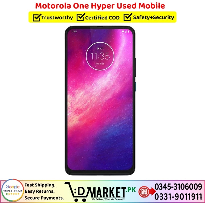 Motorola One Hyper Used Price In Pakistan
