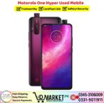 Motorola One Hyper Used Price In Pakistan