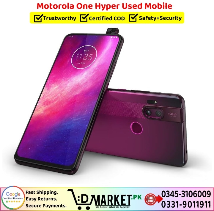 Motorola One Hyper Used Price In Pakistan