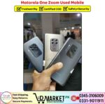 Motorola One Zoom Used Mobile Price In Pakistan