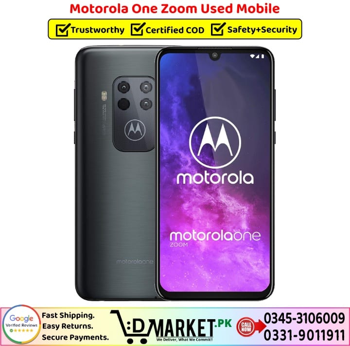 Motorola One Zoom Used Mobile Price In Pakistan