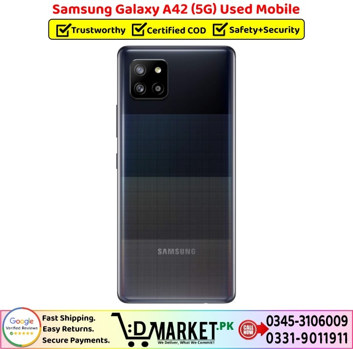 Samsung Galaxy A42 5G Used Price In Pakistan