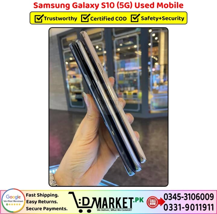 Samsung Galaxy S10 5G Used Price In Pakistan