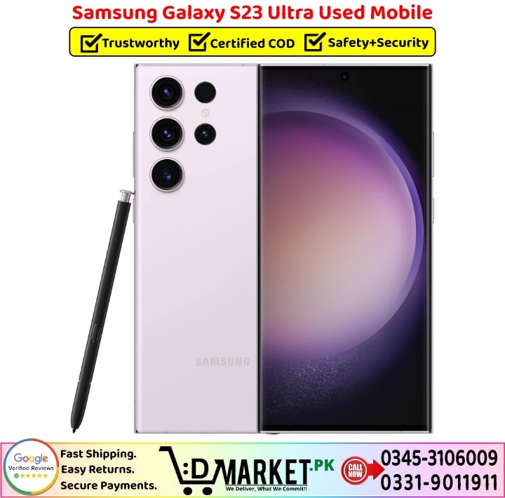 Samsung Galaxy S23 Ultra Used Price In Pakistan