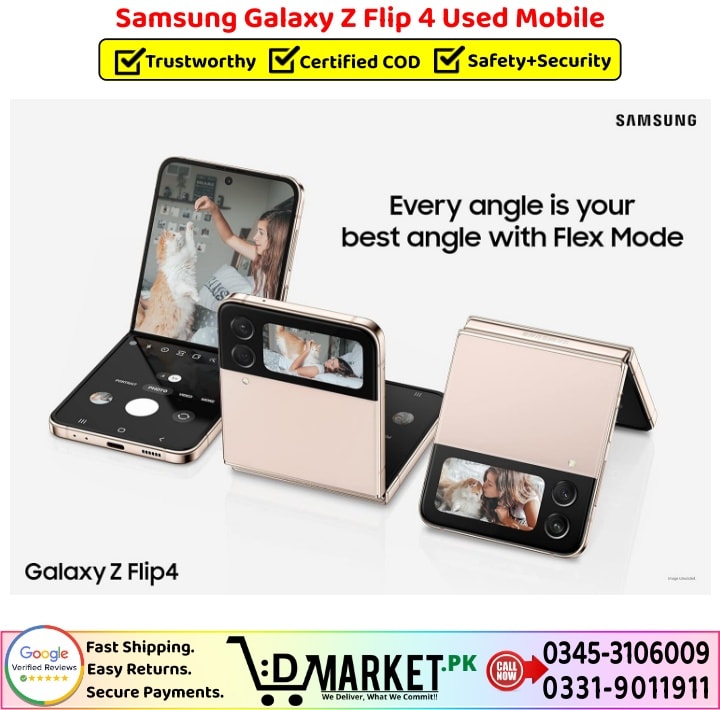 Samsung Galaxy Z Flip 4 Used Price In Pakistan