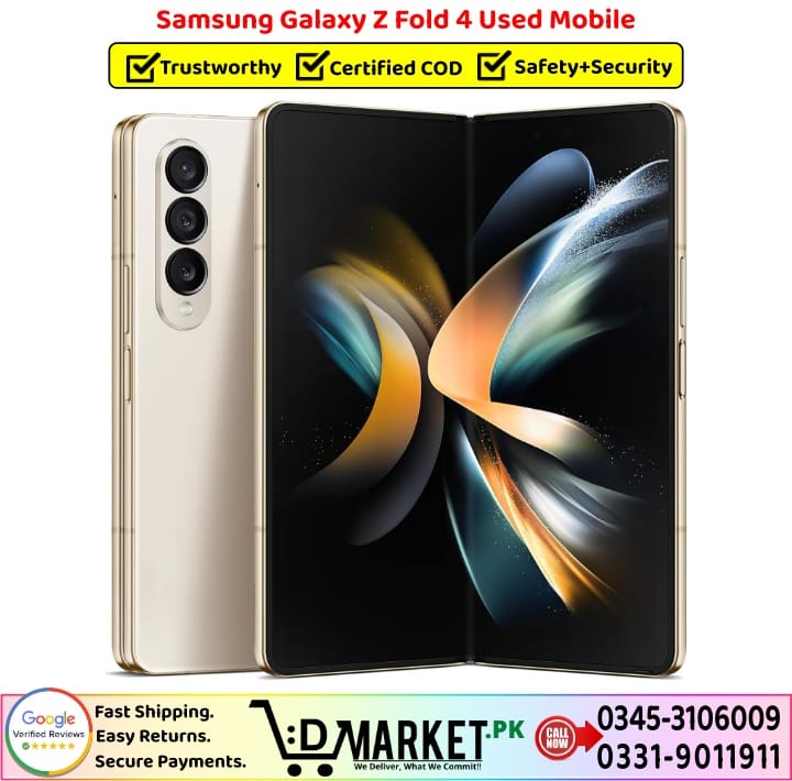Samsung Galaxy Z Fold 4 Used Price In Pakistan