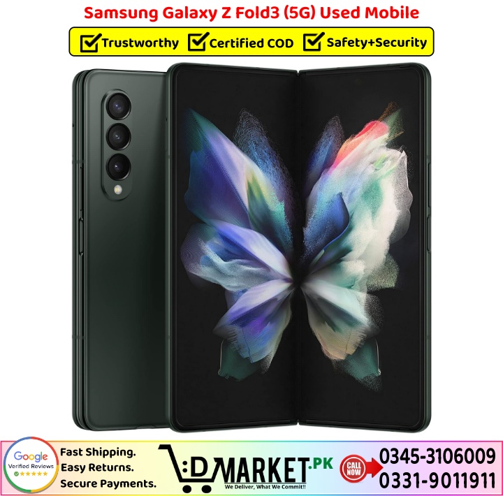 Samsung Galaxy Z Fold3 5G Used Price In Pakistan