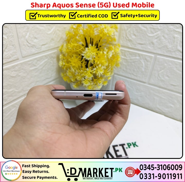 Sharp Aquos Sense 5G Used Price In Pakistan