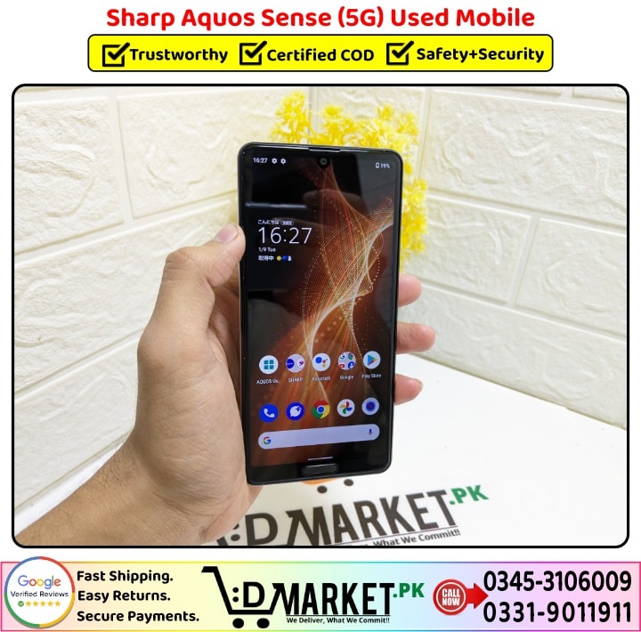 Sharp Aquos Sense 5G Used Price In Pakistan