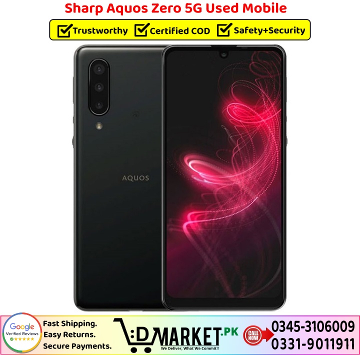 Sharp Aquos Zero 5G Used Mobile Price In Pakistan