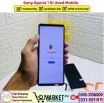 Sony Xperia 1 Mark 3 Used Price In Pakistan