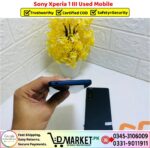 Sony Xperia 1 Mark 3 Used Price In Pakistan