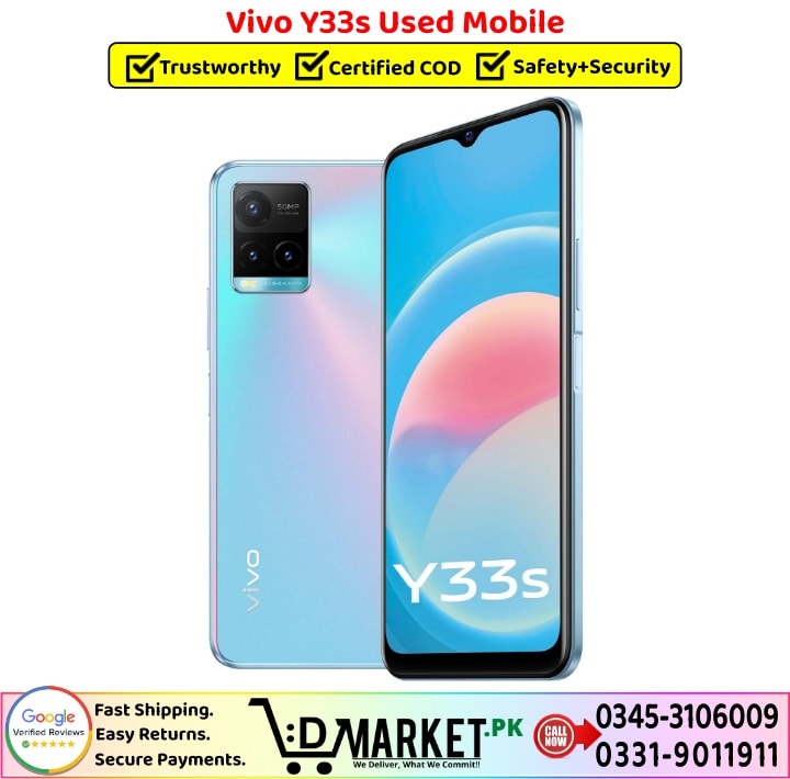 Vivo Y33s Used Price In Pakistan