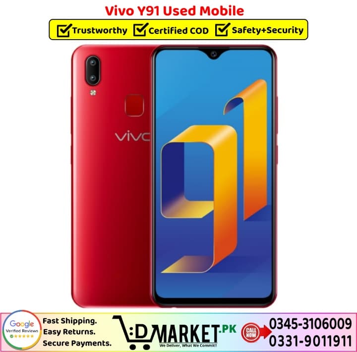 Vivo Y91 Used Price In Pakistan