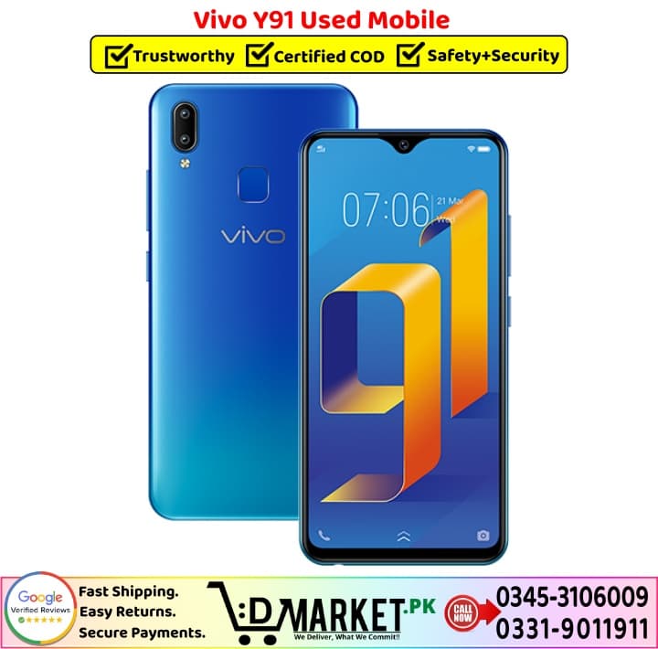 Vivo Y91 Used Price In Pakistan