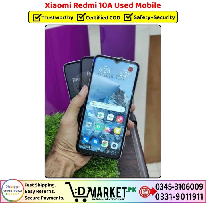 Xiaomi Redmi 10A Used Price In Pakistan
