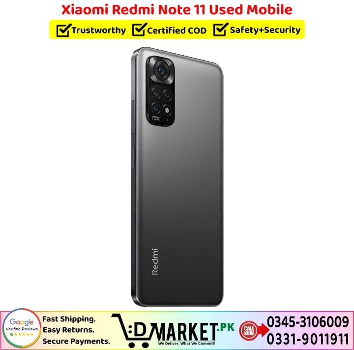 Xiaomi Redmi Note 11 Used Price In Pakistan