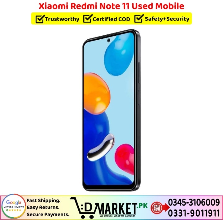 Xiaomi Redmi Note 11 Used Price In Pakistan 1 3