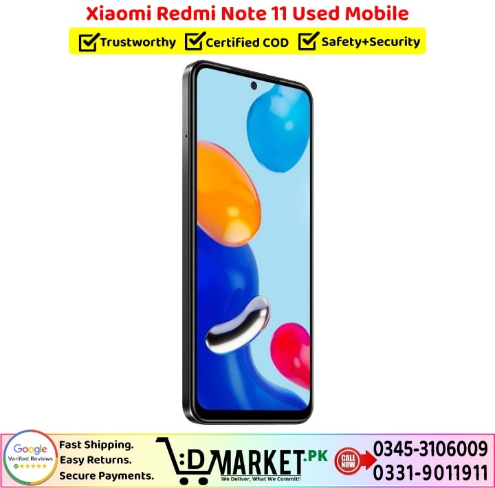Xiaomi Redmi Note 11 Used Price In Pakistan 1 4