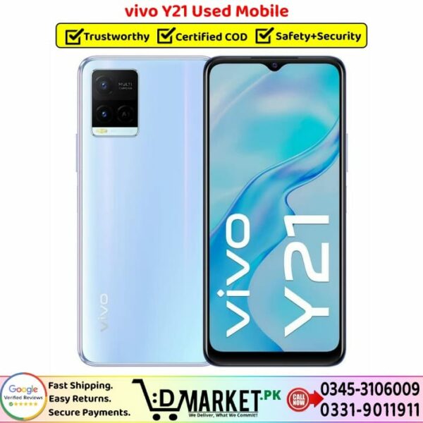 vivo Y21 Used Price In Pakistan