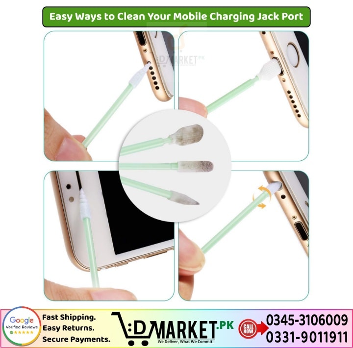 Easy Ways to Clean Your Mobile Charging Jack Port