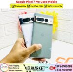 Google Pixel 7 Pro Used Price In Pakistan