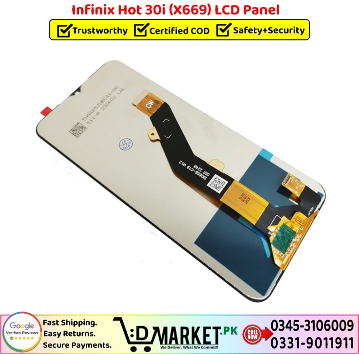Infinix Hot 30i LCD PanelPrice In Pakistan