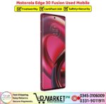 Motorola Edge 30 Fusion Used Price In Pakistan