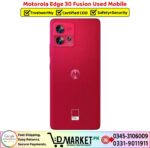 Motorola Edge 30 Fusion Used Price In Pakistan