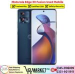 Motorola Edge 30 Fusion Used Price In Pakistan