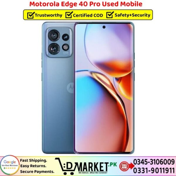 Motorola Edge 40 Pro Used Price In Pakistan
