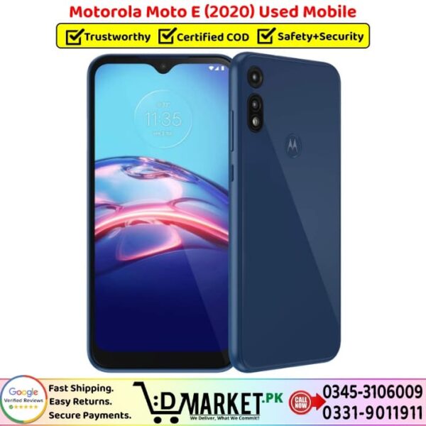 Motorola Moto E 2020 Used Price In Pakistan