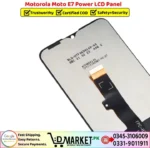 Motorola Moto E7 Power LCD Panel Price In Pakistan
