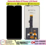 Motorola Moto E7 Power LCD Panel - Image 2