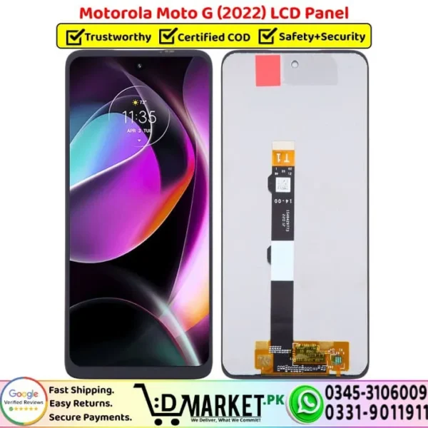 Motorola Moto G 2022 LCD Panel Price In Pakistan