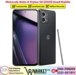 Motorola Moto G Stylus 5G 2023 Used Price In Pakistan