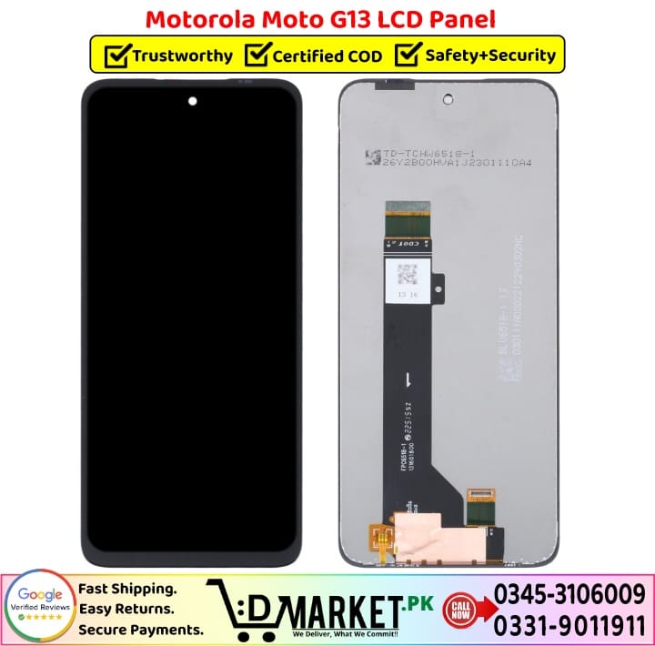Motorola Moto G13 LCD Panel Price In Pakistan