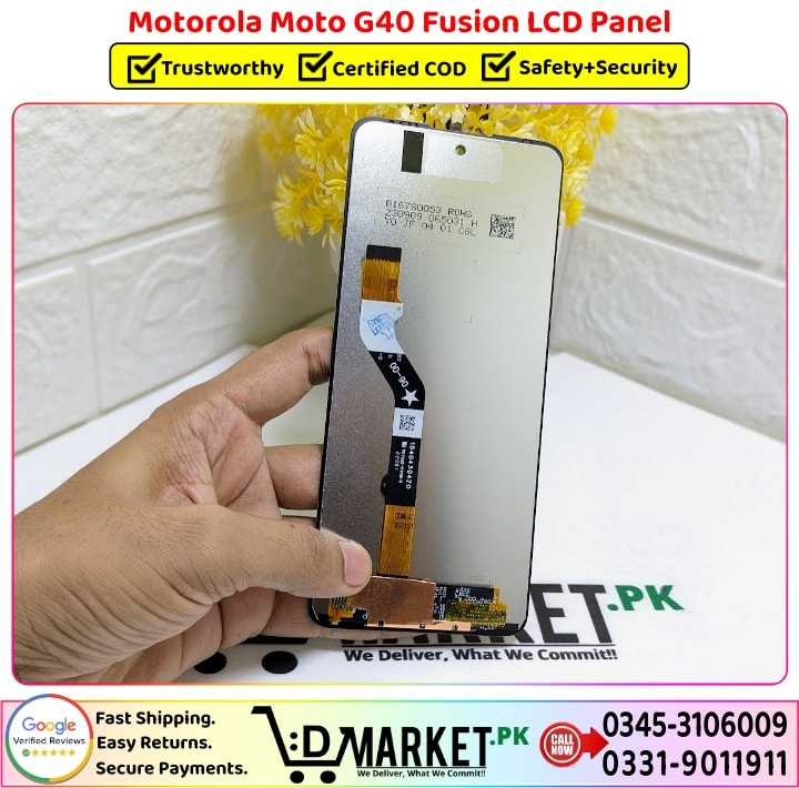 Motorola Moto G40 Fusion LCD Panel Price In Pakistan 1 4