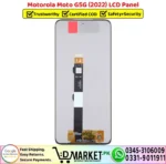 Motorola Moto G5G 2022 LCD Panel Price In Pakistan